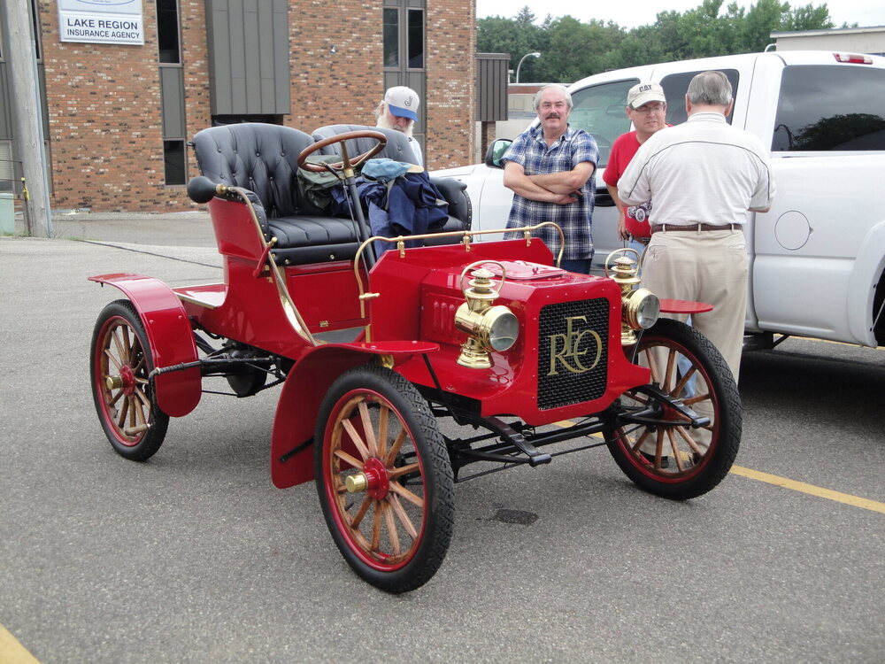 Exact 1905 REO Model B Runabout survivor.