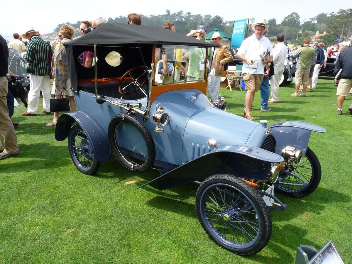 Exact BP1 model, photographed as a 1914 example; profile launch year is 1913 and the one-year difference must remain visible.