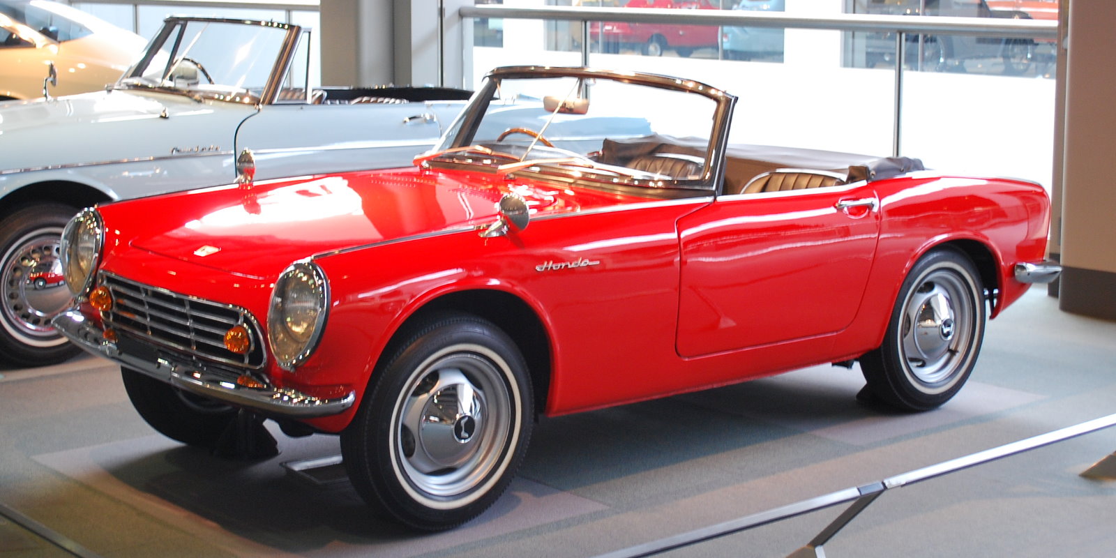 Exact 1963 Honda S500 AS280 roadster; production model rather than SPORTS 500 prototype.