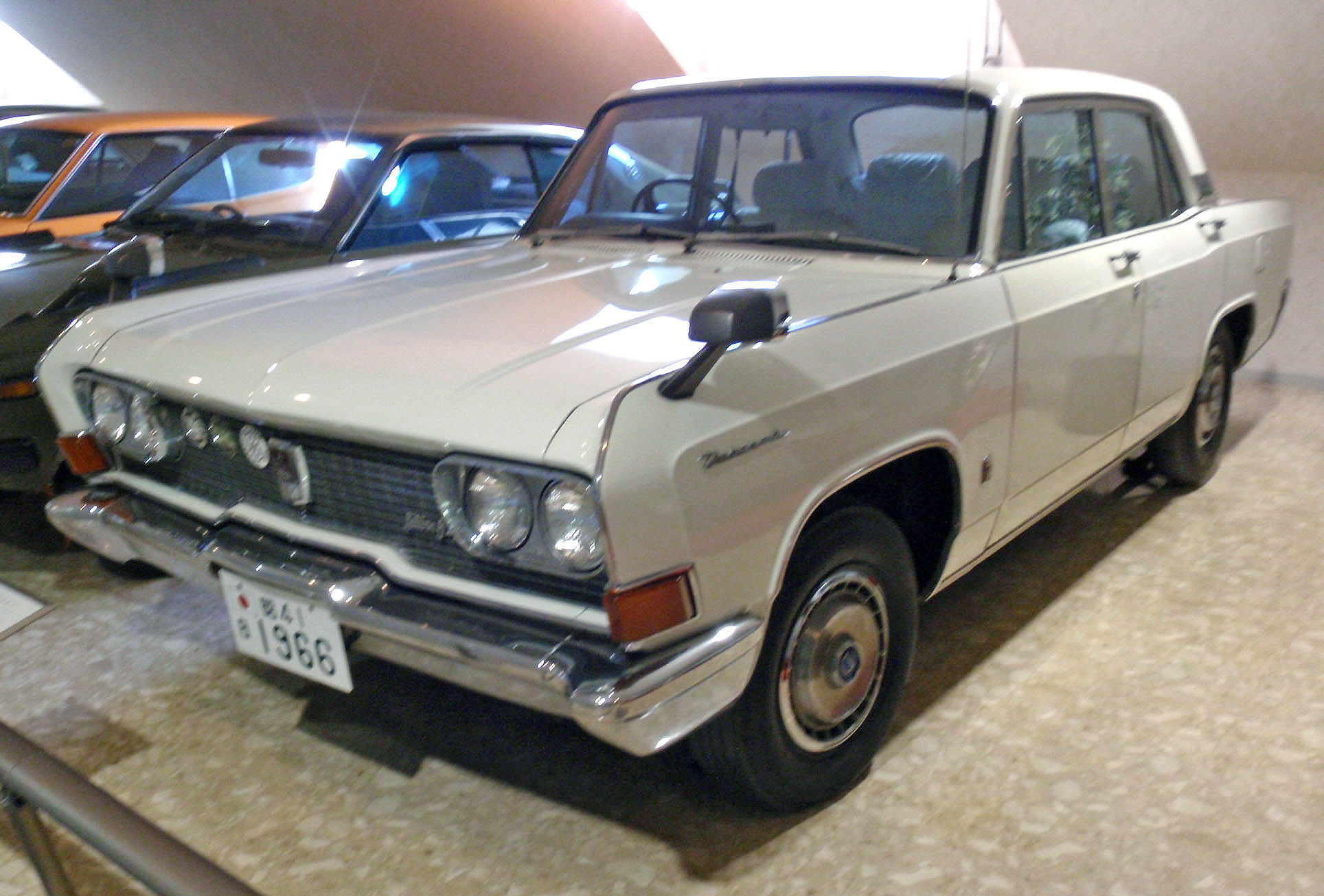 Representative later first-generation Debonair A31 at a museum. Commons describes a 1970–1973 car with later mirrors; build year is not independently verified. Not the 1964 KE64 launch car.