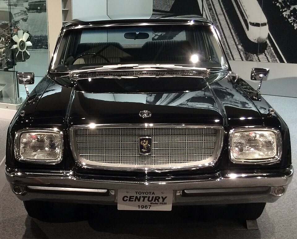 Exact 1967 Toyota Century VG20 museum survivor; Type-A subgrade is not independently visible in the source record.