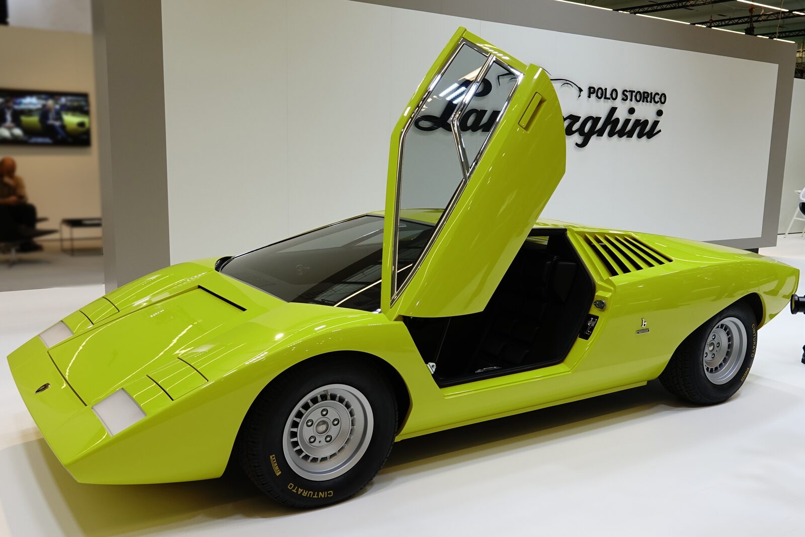 Polo Storico reconstruction begun in 2017 and shown in 2022, not the destroyed 1971 original. The reconstruction identity must be prominent in the media disclosure.
