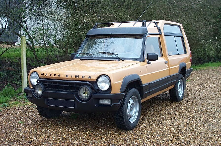 Source description explicitly identifies a 1977 Matra Simca Rancho.