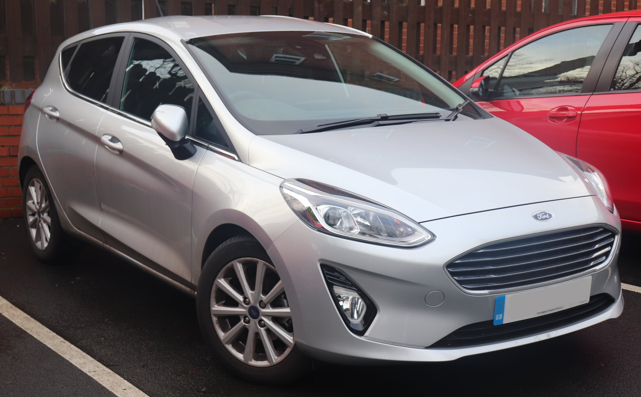 2017 UK/European Ford Fiesta Titanium 1.0 Turbo five-door exterior