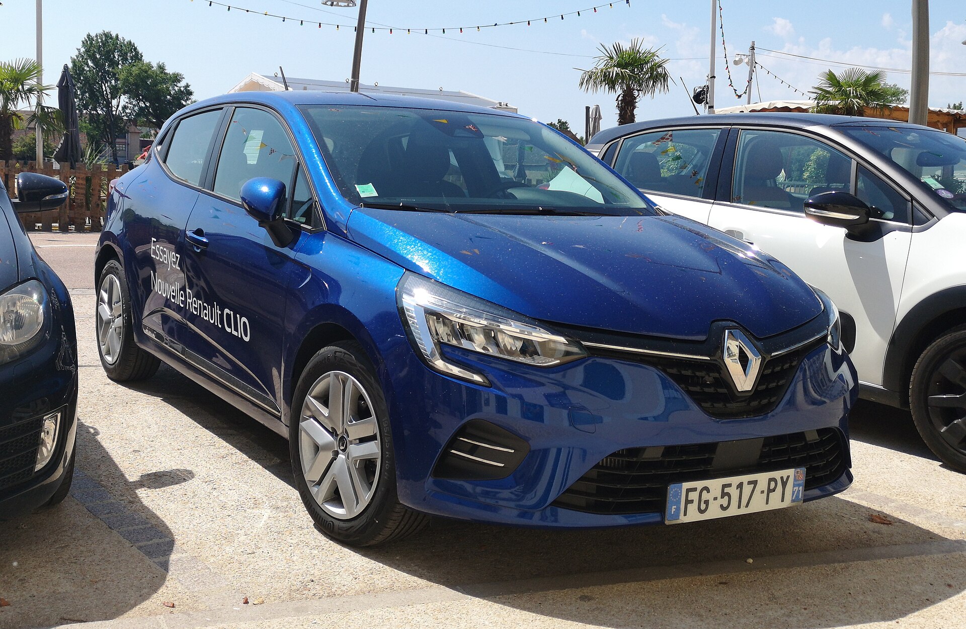 Exact 2019 French Clio V 1.0 100 hp generation and powertrain; trim unresolved