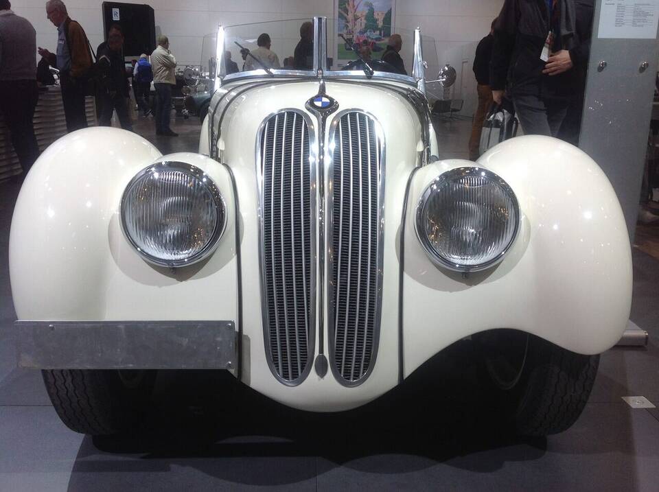 BMW 328 roadster from the documented 1936–1940 model range; individual build year and debut-prototype identity are not established