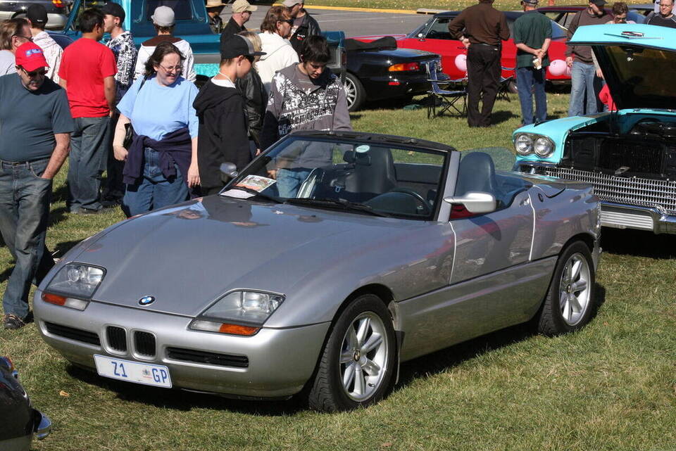Standard BMW Z1 photographed in 2008; exact model identity but file page does not document build year, European delivery market or original paint