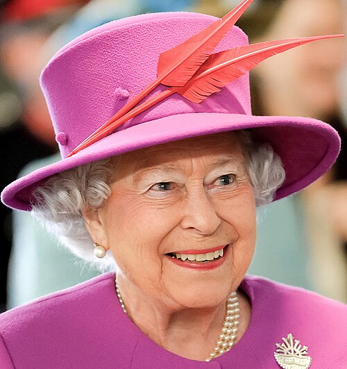 Queen Elizabeth II in a March 2015 identification portrait.