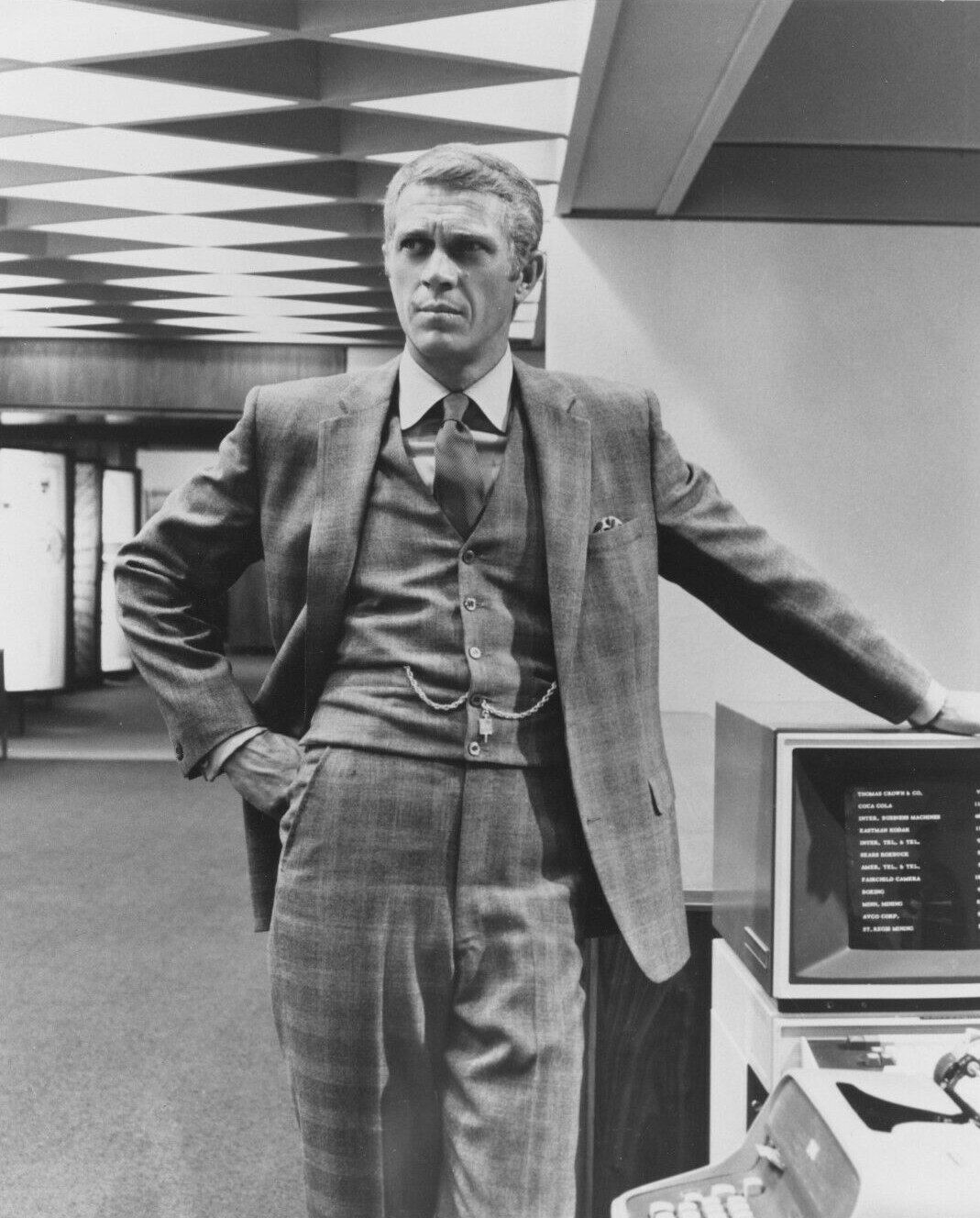 Steve McQueen portrait, 1968