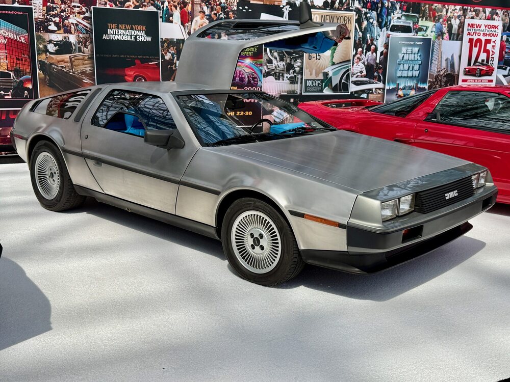 Exact 1981 DeLorean DMC-12 photographed in New York with U.S.-consistent equipment.