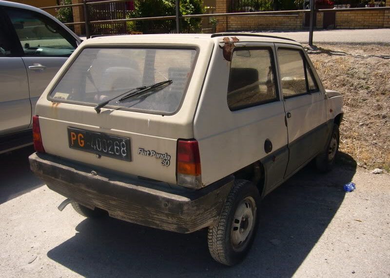 Exact early Panda 30 one model year after the 1980 launch; not a photographed 1980 car.