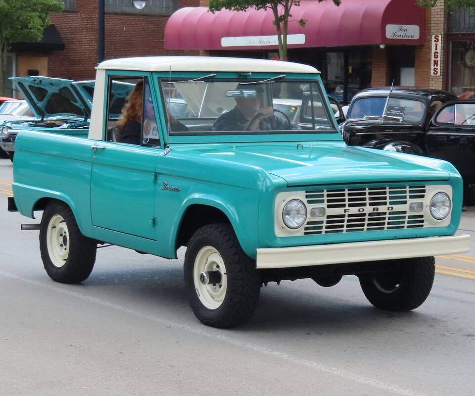 1966 Ford Bronco Sports Utility half-cab pickup