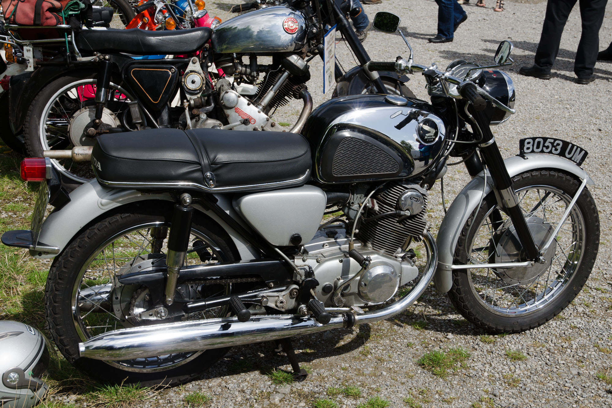 Exact Honda CB72; source title states 1961, one year later than the 1960 Japanese target. Market and restoration originality are unverified.