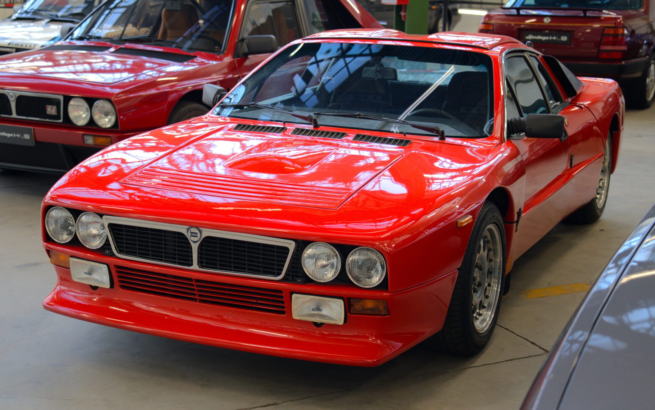 Exact 037 Stradale road car photographed at Stellantis Heritage Hub; Commons does not state the vehicle year, so 1982 should be supported separately.