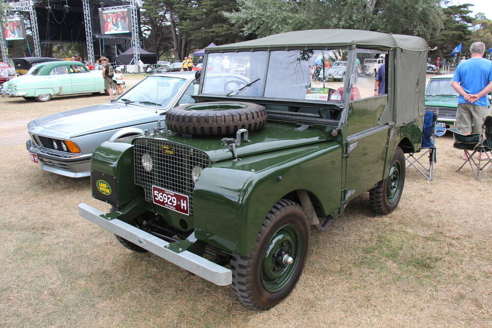 Exact 1948 Series I 80-inch body and launch-year configuration; individual build market and restoration originality are not established