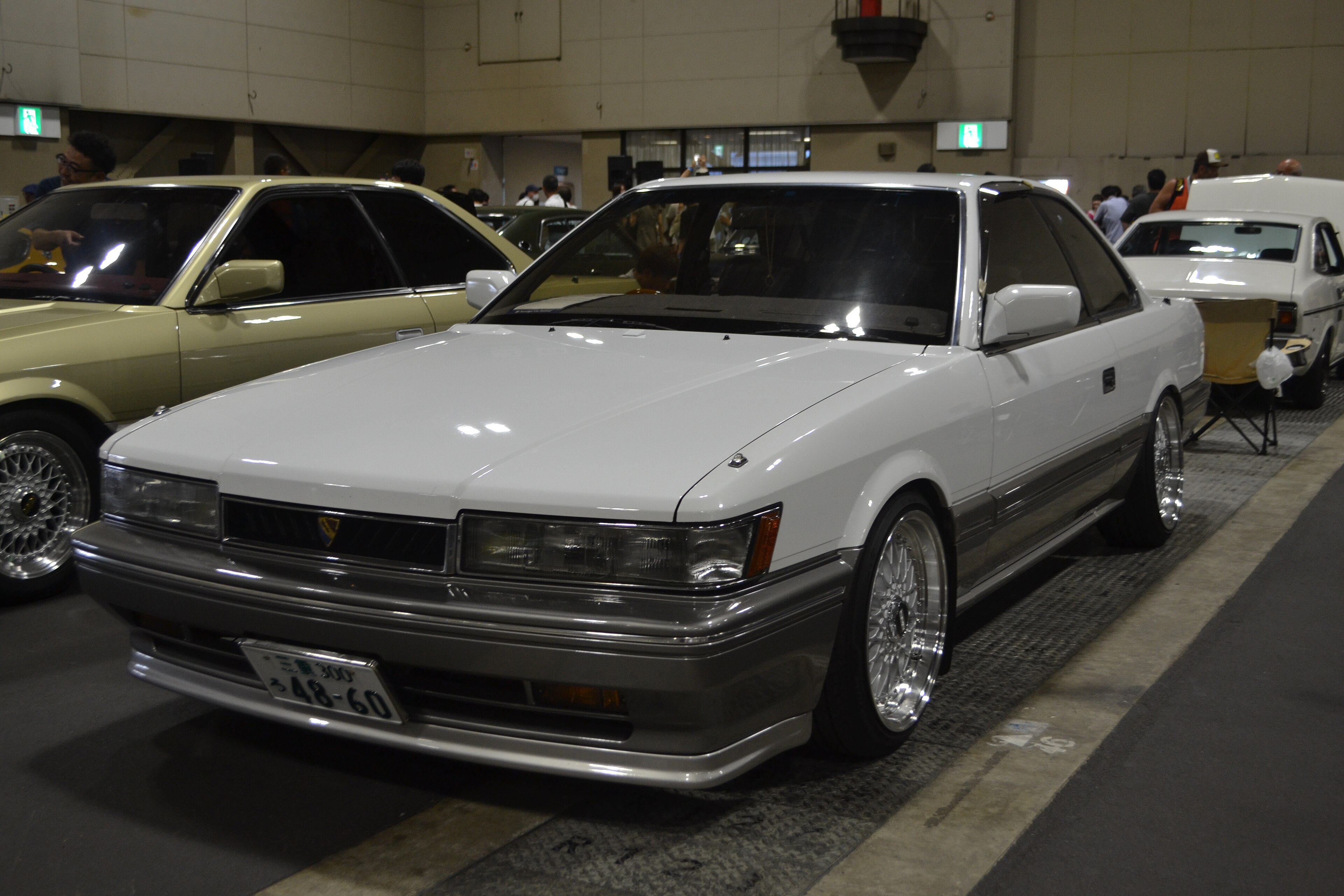 representative only — GF31 XS-II body matches; file record does not prove 1986/VG20ET/4AT and displayed car has non-stock wheels/modifications.