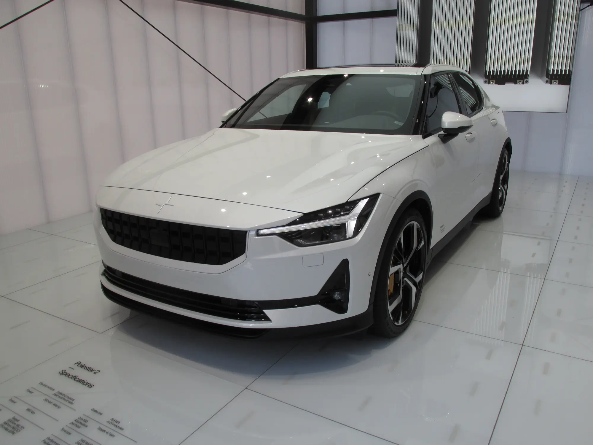 Representative launch-era Polestar 2; the source does not verify Launch Edition trim, production status or market specification.