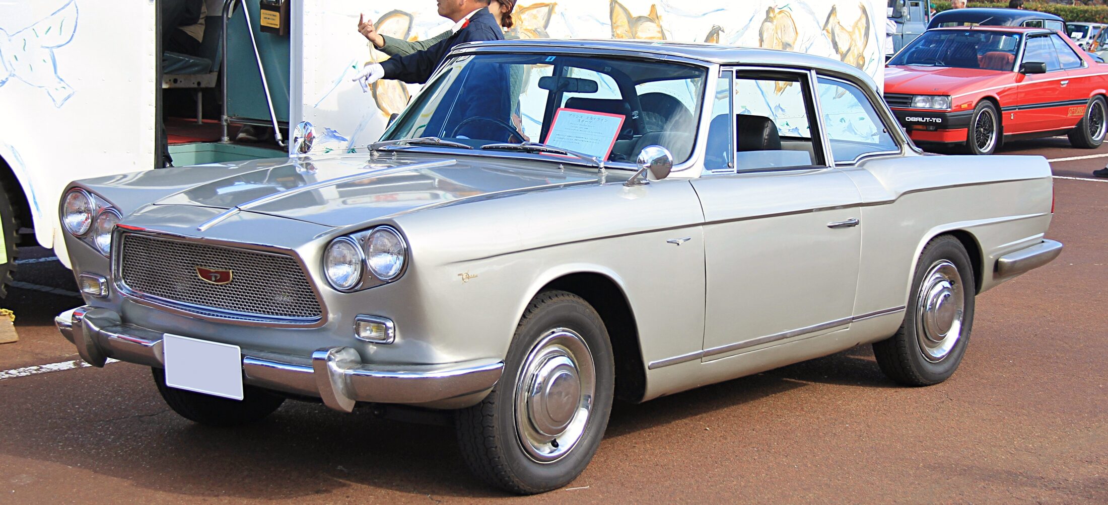 Exact 1962 Prince Skyline Sport production coupe; not the convertible or 1960 Turin show car.