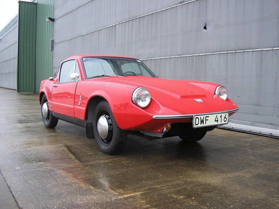 Exact 1966 Saab Sonett II two-stroke family according to the reviewed asset record.