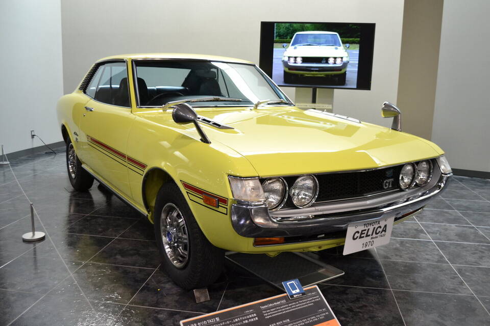 1970 Toyota TA22-MQ Celica GT two-door coupé