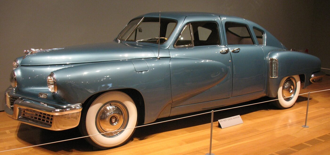Commons identifies an exact 1948 Tucker Model 48. The image does not prove chassis number, restoration originality, market or mechanical specification.