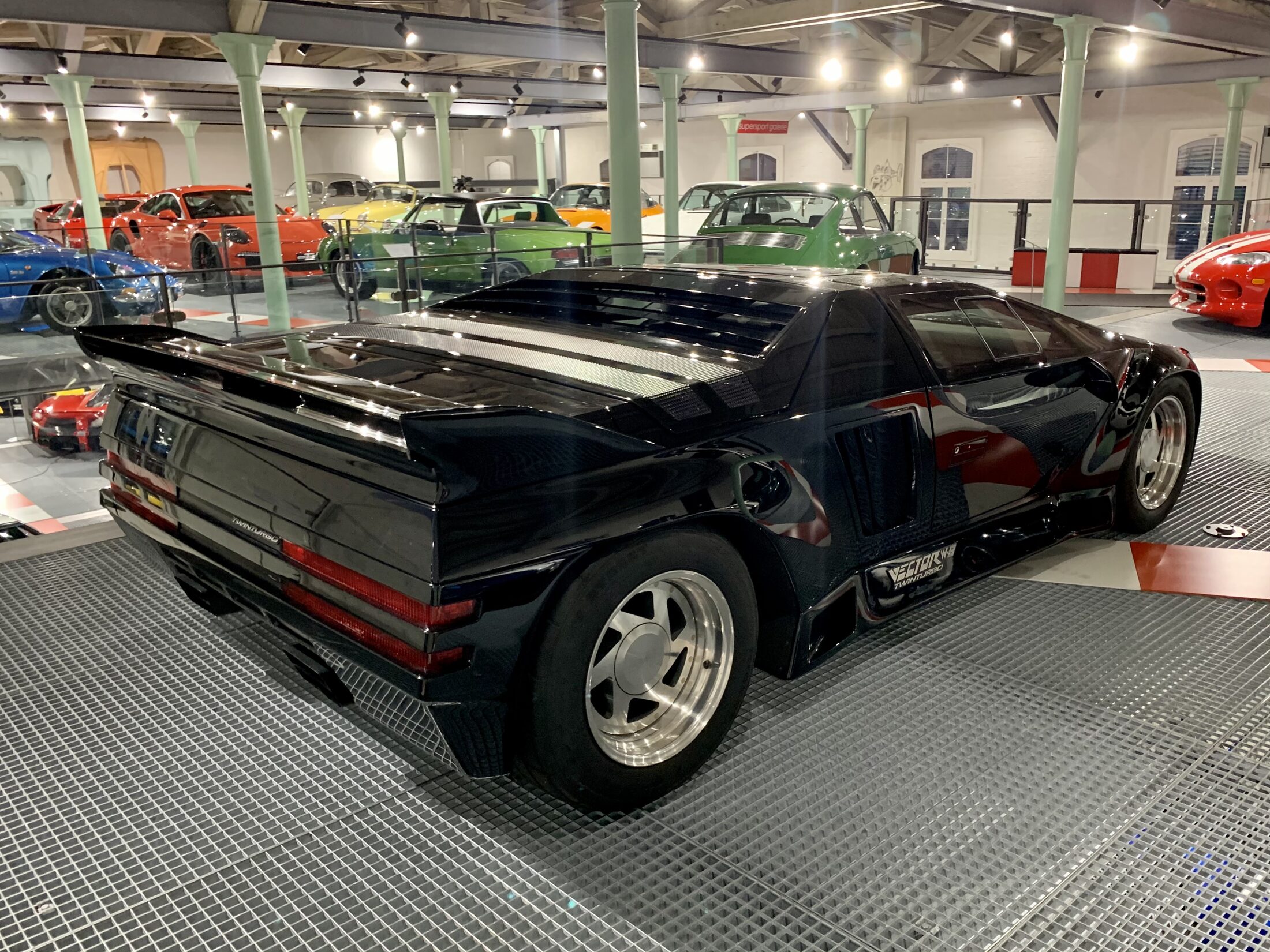 Verified production W8 museum car, explicitly dated 1990; one year later than the 1989 target and not one of the W2 prototypes.