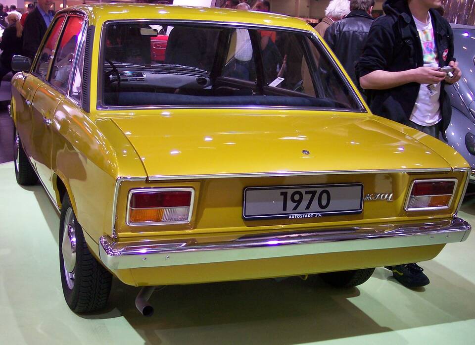 Representative Volkswagen K 70; filename says 1970, but the Commons description does not establish the individual car year or 55 kW tune.
